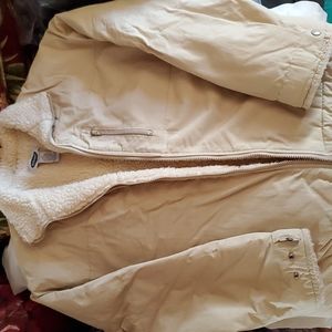 Like new Old Navy women sherpa lined coat